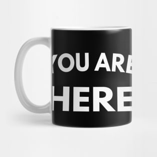 YOU ARE HERE Shirt John Lennon Wore This Mug